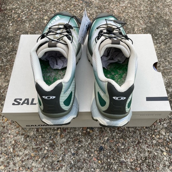Size 8.5m (10w) - Salomon XT-4 OG x Norte - Grass Stained - Brand New DS - Picture 3 of 10